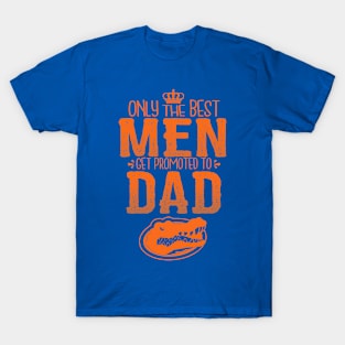 Promoted to Dad, Orange T-Shirt